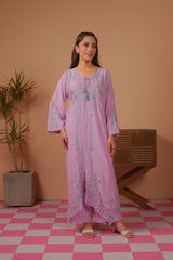 Dhaga Stitched 2 Piece Co-ords Set-Ethreal Lilac