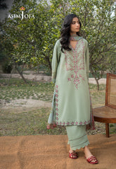Asim Jofa Essential Pret Drop 6 Ajpb-107 Embroidered Cambric 3 Pcs