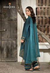 Asim Jofa Essential Pret Drop 6 Ajpb-97 Embroidered Raw Silk 3 Pcs