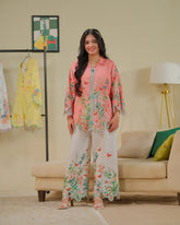 Dhaga Stitched 2 Piece Co-ords Set-Sheesh