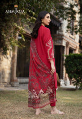 Asim Jofa Essential Pret Drop 6 Ajpb-98 Embroidered Raw Silk 3 Pcs