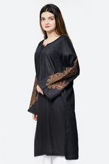 1 Piece Embroidered Stitched Shirt with Zari Works - 100% Cotton Urban Cut