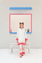 Dhaga Stitched 2 Piece Premium Cotton Lawn Kids Collection'2025-Esme