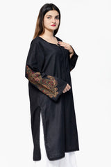 1 Piece Embroidered Stitched Shirt with Zari Works - 100% Cotton Urban Cut