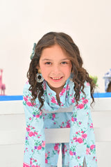 Dhaga Stitched 2 Piece Premium Cotton Lawn Kids Collection'2025-Ivy