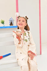 Dhaga Stitched 2 Piece Premium Cotton Lawn Kids Collection'2025-Jane