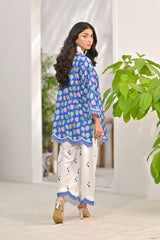 Dhaga Stitched 2 Piece Poly Cambric Suit-Renec
