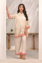 Dhaga Stitched 2 Piece Poly Cambric Collection'2025-Elara