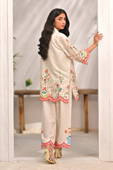 Dhaga Stitched 2 Piece Poly Cambric Collection'2025-Elara