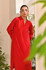 Dhaga Stitched 2 Piece Solids Crepe Summer Collection'2025-Sadie