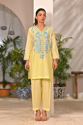 Dhaga Stitched 2 Piece Cotton Summer Collection'2025-Odette