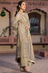Imrozia Serene Stitched 3 Piece Bridal Formals Suit-D-073 Amber