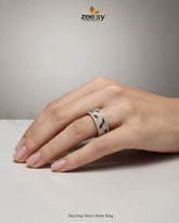 Dazzling Micro Stone Ring - Zeesy Jewellery