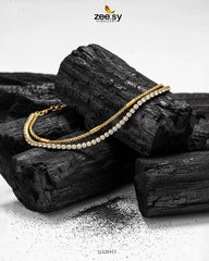 Double Charm Crystal Bracelet - Zeesy Jewellery