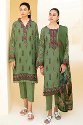 Dastoor by Ramsha Unstitched 3 Piece Digital Printed Khaddar Vol-02 Suit-E-210