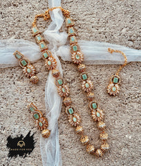 Made For Her-Linear Luxe Malaa Set - KSH1001