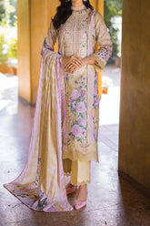 Elaf Prints Chikankari Unstitched 3 Piece Lawn Collection'2024-ECT-04-A