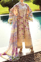 Elaf Prints Chikankari Unstitched 3 Piece Lawn Collection'2024-ECT-06-A