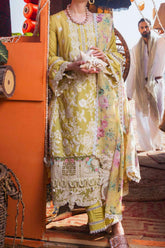 Hai Kuch By Elaf Unstitched 3 Piece Festive Emb Lawn Suit-EHK-02-B-Nargis