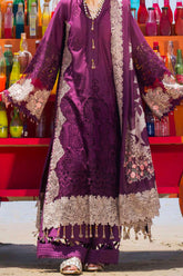 Hai Kuch By Elaf Unstitched 3 Piece Festive Emb Lawn Suit-EHK-06-Hania