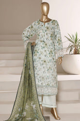Amyrah By Sada Bahar Stitched 3 Piece Festive Emb Lawn Vol-01 Suit-EMB-4843-PISTA