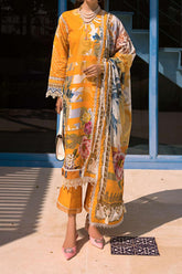 Elaf Prints Unstitched 3 Piece Printed Lawn Collection'2024-EOP-01-A