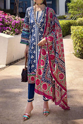 Elaf Prints Unstitched 3 Piece Printed Lawn Collection'2024-EOP-07-B