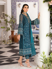 Gulaal Stitched 3 Piece Luxury Emb Pret Vol-01 Suit-Reyah - (GL-EP23V1-12)