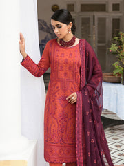 Gulaal Stitched 3 Piece Luxury Emb Pret Vol-01 Suit-Nayaab - (GL-EP23V1-15)