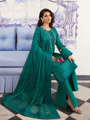 Gulaal Stitched 3 Piece Luxury Emb Pret Vol-01 Suit-Sairaab - (GL-EP23V1-16)