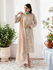 Gulaal Stitched 3 Piece Luxury Emb Pret Vol-01 Suit-Meraki (GL-EP23V1-10)