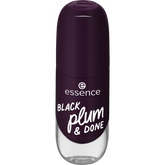 Essence Gel Nail Polish Nail Colour - 84 Black Plum 8Ml