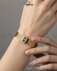 Estelle Cuff Stainless Steel Bracelet - Zeesy Jewellery