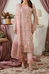 Ramsha Unstitched 3 Piece Chiffon Vol-25 Collection'2024-F-2502