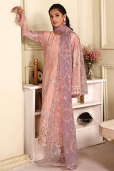 Ramsha Unstitched 3 Piece Luxury Chiffon Vol-27 Suit-F-2701