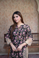 B.K Clothings Stitched-Khadder 2 Piece