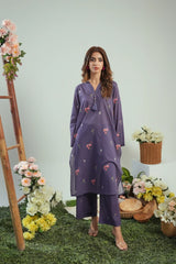 Dhaga Stitched 2 Piece Summer Suit-Matching separate 0045