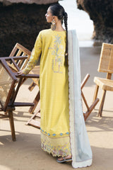 Florent Unstitched 3 Piece Festive Luxury Lawn Suit-FLL-4B