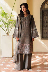 Zync Whispers By Florent Unstitched 3 Piece Winter Collection'2025-FL-1A