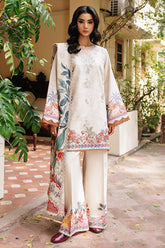 Zync Whispers By Florent Unstitched 3 Piece Winter Collection'2025-FL-2A