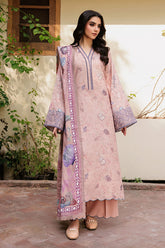 Zync Whispers By Florent Unstitched 3 Piece Winter Collection'2025-FL-4A