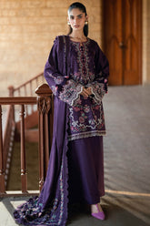 Shades of Winter By Florent Unstitched 3 Piece Marina Twill Collection'2025-FL-7A