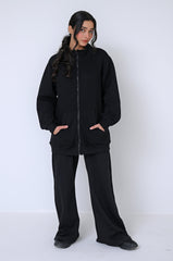 Winter Women Core By Suitsu Stitched Western Suit-Urban Zip Comfort Set