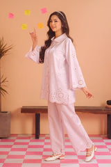 Dhaga Stitched Solid 2 Piece Emb Suit-Elite