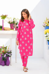Dhaga Stitched 2 Piece Lawn Suit-Matching separate 0012