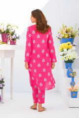 Dhaga Stitched 2 Piece Lawn Suit-Matching separate 0012