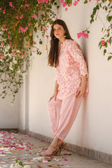 Sprinkles Stitched 2 Piece Formals Luxury Festive Women Collection'2025-Garden Grace 3D Flower - 2pcs