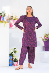 Dhaga Stitched 2 Piece Lawn Suit-Matching separate 0025