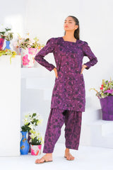 Dhaga Stitched 2 Piece Lawn Suit-Matching separate 0025