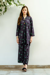Sprinkles Stitched 2 Piece Summer Luxury Lawn Women Collection'2025-Noir Fruit - 2-Piece Luxury Lawn Set